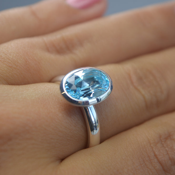 Ring Blue Star