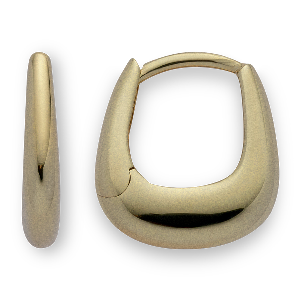 925/- Creole, vergoldet