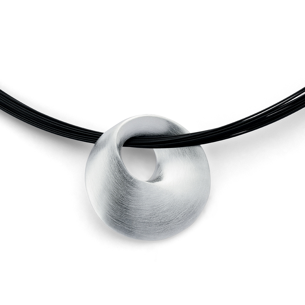 925/- Anhänger, mattiert