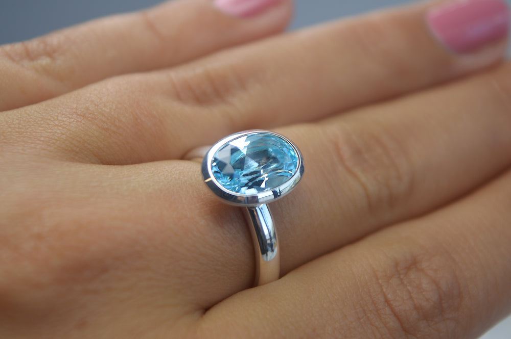 Ring Blue Star