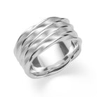 Ring Silver Wave