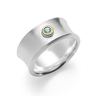 Ring Golden Blue Touch