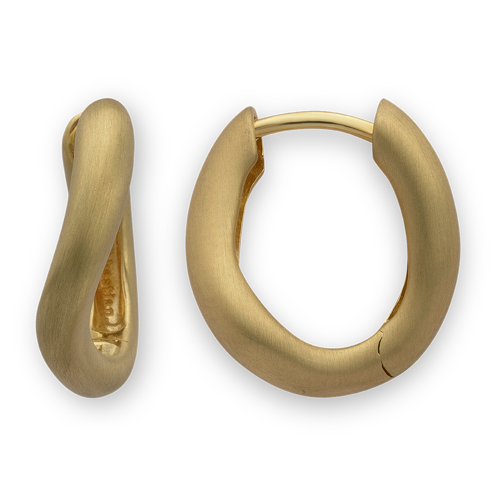 925/- Creole, vergoldet