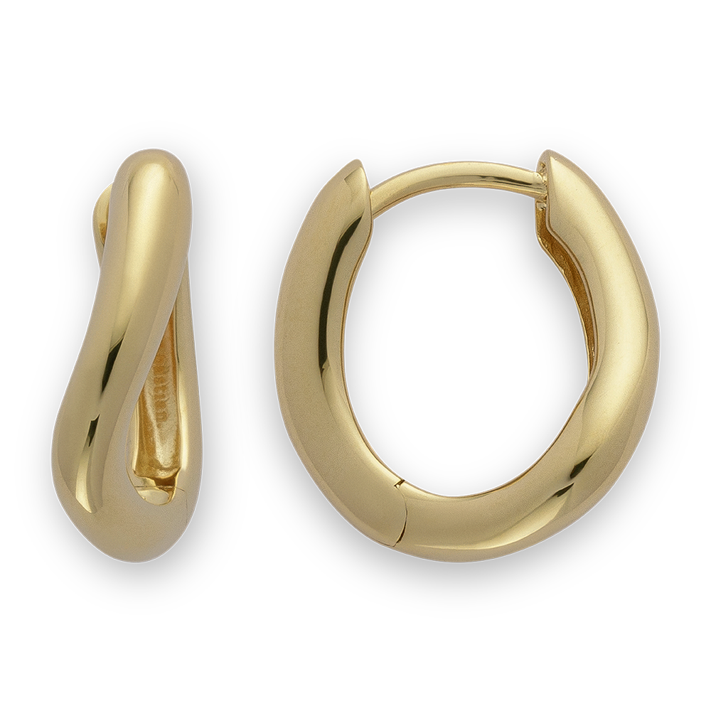 925/- Creole, vergoldet