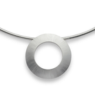 925/- Anhänger, mattiert