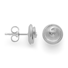 925/- Ohrstecker, kratzm./poliert,Dia. 0,02ct W-SI