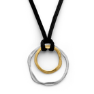 925/- Anhänger, teilvergoldet, mattiert