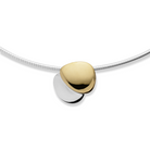 925/- Anhänger, teilvergoldet, poliert