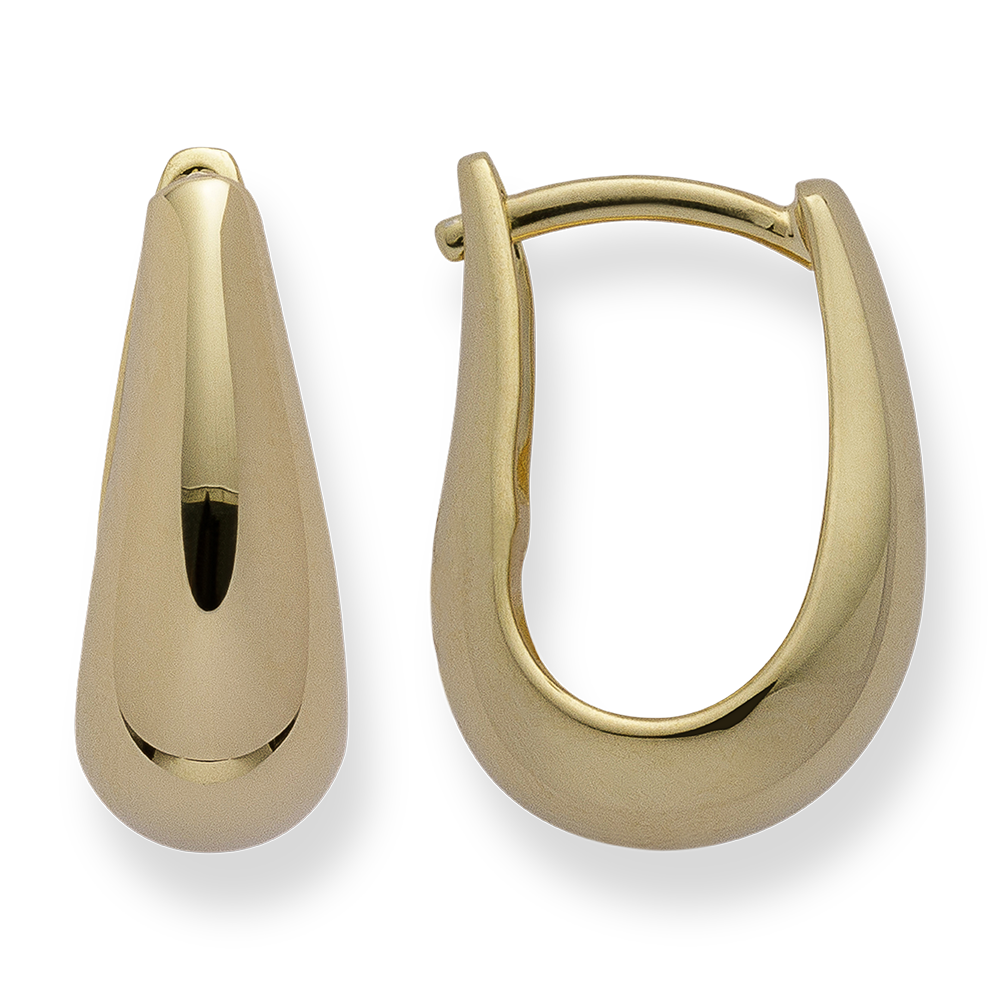 925/- Creole, vergoldet, poliert