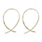 925/- Ohrhänger, vergoldet, poliert