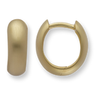 925/- Creole, vergoldet, mattiert